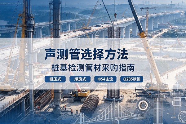 平乡声测管选型标准