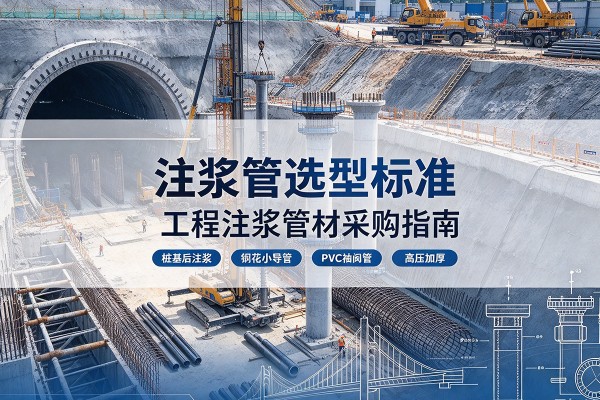 平乡注浆管选型标准
