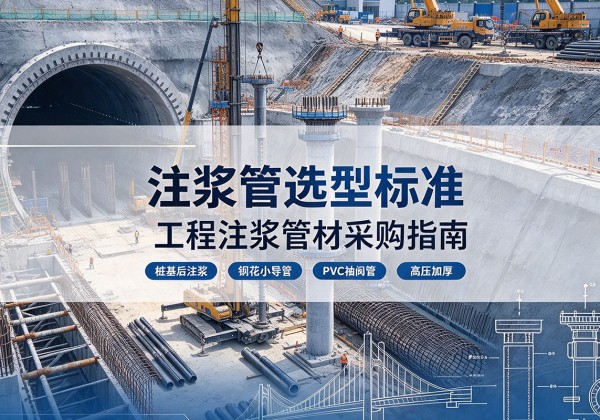 平乡注浆管选型标准